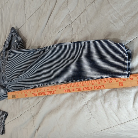 Baldwin navy/white engineer stripe skinny jeans 29 - Picture 9 of 9